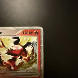 🔥 Arcanine-EX - 83/92 -Holo EX Pokemon Legend Maker Dmg - Image 3