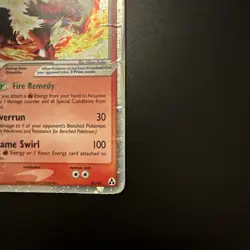🔥 Arcanine-EX - 83/92 -Holo EX Pokemon Legend Maker Dmg - Image 4
