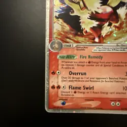 🔥 Arcanine-EX - 83/92 -Holo EX Pokemon Legend Maker Dmg - Image 5