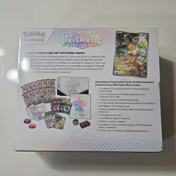 Pokemon Prismatic Evolutions Pokemon Center PC ETB Sealed New Elite Trainer Box - Image 4