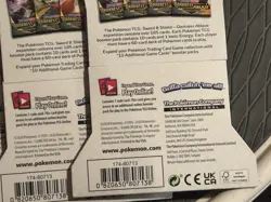 8 Count Pokemon TCG Sword & Shield Darkness Ablaze Sleeved Booster Packs - Image 3