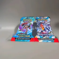 Lot of 2x SEALED Pokemon TCG Packs: 1 Paradox Rift, 1 Journey Together-US SELLER - Image 1