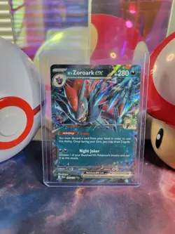 N's Zoroark Ex 98/159 Pokemon TCG S&V Journey Together Double Rare Holo NM - Image 1