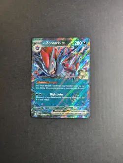N's Zoroark Ex 98/159 Pokemon TCG S&V Journey Together Double Rare Holo NM - Image 2