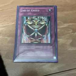 Konami Yu-Gi-Oh! Jar of Greed Super Rare [Trap Card] - Image 3