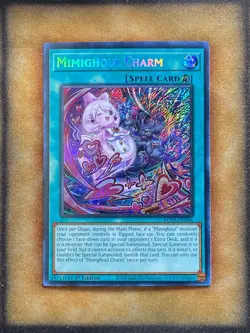 Yugioh Mimighoul Charm ROTA-EN096 Secret Rare 1st Ed NM - Image 1