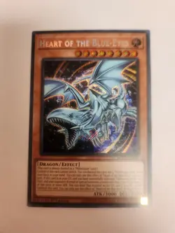Yugioh! Heart of the Blue-Eyes - ROTA-EN004 - Secret Rare - 1st Edition NM - Image 1