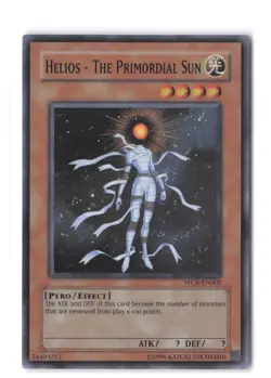 Yugioh Helios - The Primordial Sun WC6-EN002 World Championship 2006 MP Limited - Image 1
