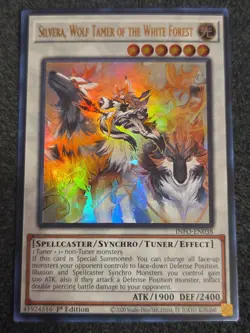 Yu-Gi-Oh! Silvera, Wolf Tamer of the White Forest INFO-EN038 Ultra Rare - Image 1