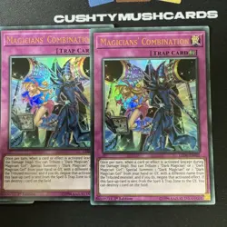 YUGIOH MAGICIANS COMBINATION ULTRA RARE LED6-EN005 1ST EDITION X3 - Image 3