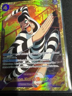 One Piece TCG The Best Vol. 2 PRB02 Mr.2.Bon.Kurei(Bentham) EB01-061 SEC Reprint - Image 2