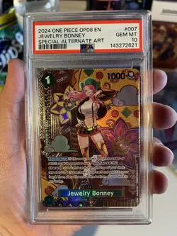 2024 One Piece ST02-007 Jewelry Bonney SP Two Legends English - PSA 10 - Image 1
