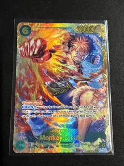 One Piece Monkey.D.Luffy (OP13-118) SEC Carrying On His Will OP13 NM ENG - Image 1