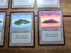 🔥MTG Magic the Gathering Lot Of 8 Beta Island Basic Land Cards🔥 - Image 4