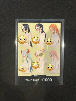 Nami, Boa,Robin,Yamato, Rebecca Uta One Piece Anime Waifu Card CUSTOM MADE - Image 1