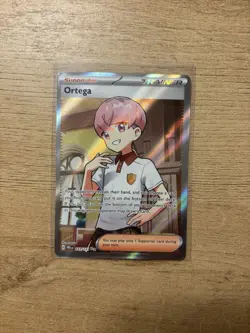 Ortega 141/131 Prismatic Holo Evolutions Ultra Rare Pokemon TCG Card NM - Image 1
