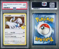 2023 Pokemon Celebrations 022/025 Lugia Holo PSA 9 Mint Rare Card Fresh New - Image 3