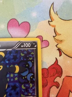 Pokemon TCG Umbreon Black White Holo Card BW93 Black Star Promo - Light Play - Image 3