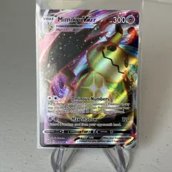 Mimikyu VMAX 069/172 - Brilliant Stars - Pokemon Card - Near Mint - Image 1