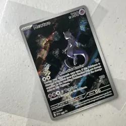 Pokemon Mewtwo SVP 052 Black Star Promo Scarlet and Violet Card - Image 2