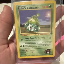Pokemon Erika's Bulbasaur Gym Challenge 39/132 Uncommon Basic Card TCG - Image 2