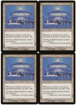 MTG Moonlit Wake x4 Mercadian Masques Uncommon NM/LP Playset - Image 1