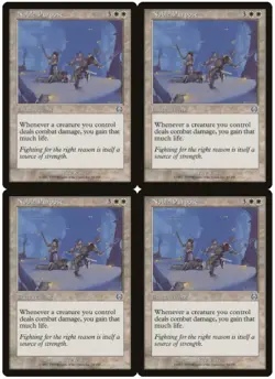 MTG Noble Purpose x4 Mercadian Masques Uncommon NM/LP Playset - Image 1