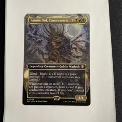 Auntie Ool, Cursewretch (Borderless) M Commander: Lorwyn Eclipsed 2 NM - Image 1