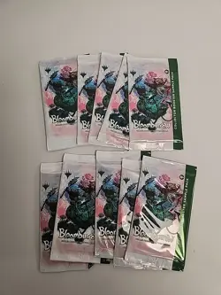 10 Bloomburrow Collector Sample Booster Packs Magic The Gathering MTG - Image 1