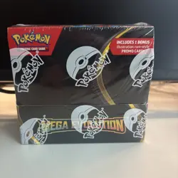 POKEMON MEGA EVOLUTIONS Enhanced Booster Box Scarlet & Violet New Sealed Promo - Image 1