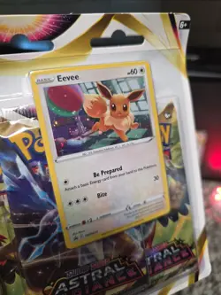 2x Astral Radiance Eevee 3 Pack Blister Factory Sealed Pokemon Sword Shield 🔥 - Image 4
