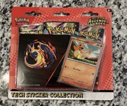 Pokemon Ascended Heroes Tech Sticker Collection Charmander - Image 1