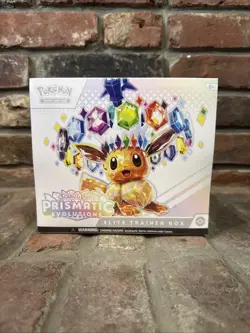 Pokemon TCG Prismatic Evolutions Elite Trainer Box ETB New Sealed - Image 1