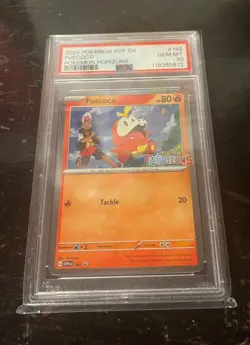 Fuecoco 192 Scarlet & Violet Horizons Promo Stamped Pokemon TCG PSA 10 - Image 1