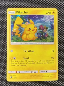 Pokemon Pikachu SM86 Promo SM Promos LP+ - Image 1
