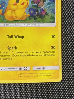 Pokemon Pikachu SM86 Promo SM Promos LP+ - Image 4