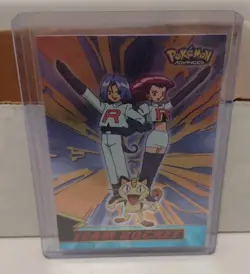 Topps Pokemon Advanced 2003 Team Rocket Holo Foil BANNED good - Image 1
