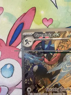 Pokemon TCG Greninja ex 132 Sv: Scarlet & Violet Black Star Promo NM/M - Image 2