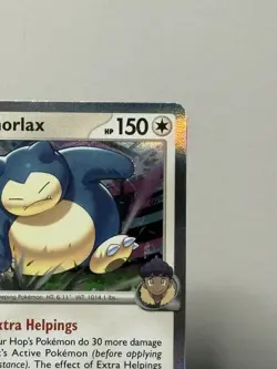 Hop's Snorlax - 117/159 - Pokemon TCG Journey Together (2025) - NM - Holo Rare - Image 3