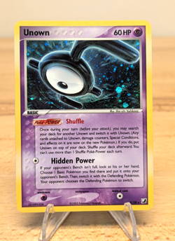 2005 Unown-E Holofoil Rare E/28 EX-Unseen Forces Vtg Secret Set LP+ - Image 1