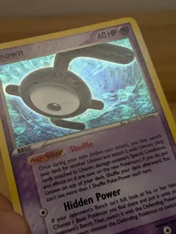 2005 Unown-E Holofoil Rare E/28 EX-Unseen Forces Vtg Secret Set LP+ - Image 3