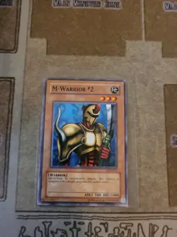 YUGIOH TCG M-WARRIOR #2 LOB-077 COMMON UNLIMITED EDITION 1996 - Image 1