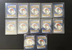 12 Full Art Trainer Supporter Cards Lot Pokemon TCG Rainbow Holo Rare Bundle - Image 2