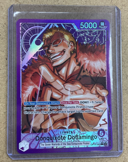 Donquixote Doflamingo OP14-060 Leader One Piece Card Game Donquixote - Image 1