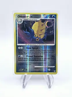 Pokemon Card - Omastar Arceus 23/99 Reverse Holo Rare - Image 1