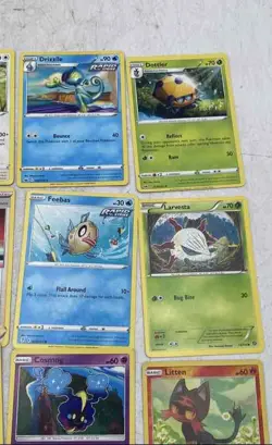 Multicolor Common Scorbunny Pokemon Trading Cards Game Mixed Lot - Image 5