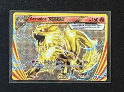 Pokemon TCG XY Arcanine Break Black Star Promo Card XY180 - Image 1