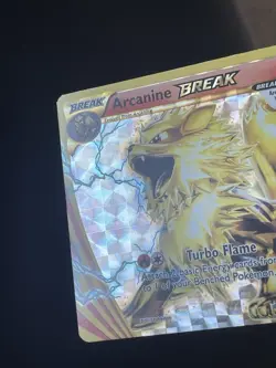 Pokemon TCG XY Arcanine Break Black Star Promo Card XY180 - Image 2