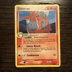 Camerupt EX Crystal Guardians 3/100 Holo Rare Pokemon Card TCG - Image 1