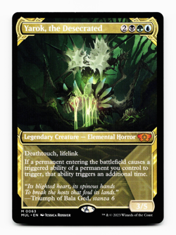 Yarok, the Desecrated [March of the Machines: Multiverse Legends] MTG 💀🌳💧 - Image 1